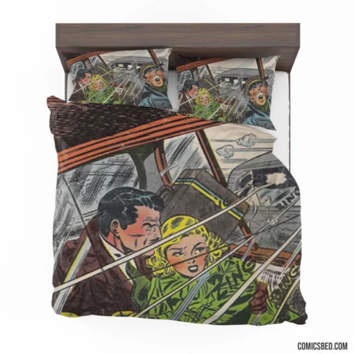 Crime And Justice Thrilling Quest Comic Bedding Set 1