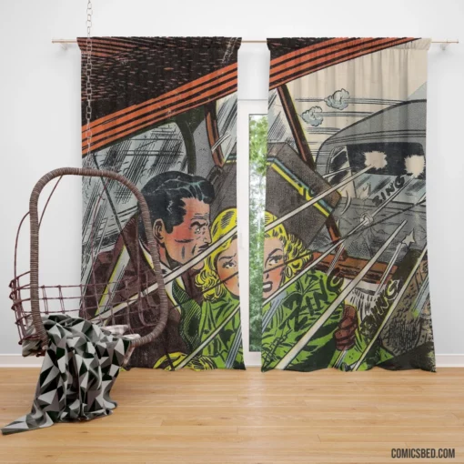 Crime And Justice Thrilling Quest Comic Curtain