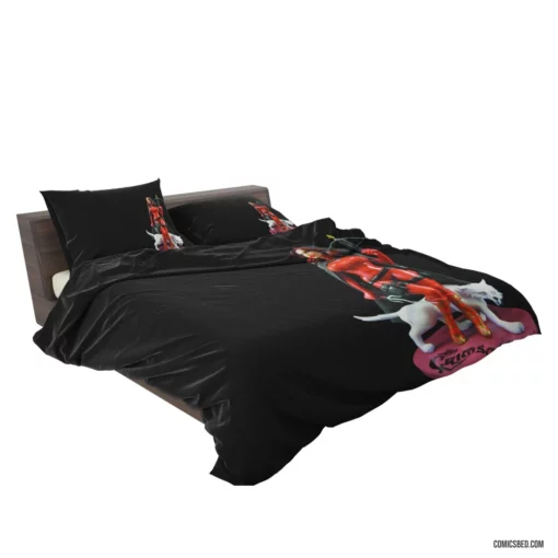 Crimson Heroes Of The North Saga Comic Bedding Set 2