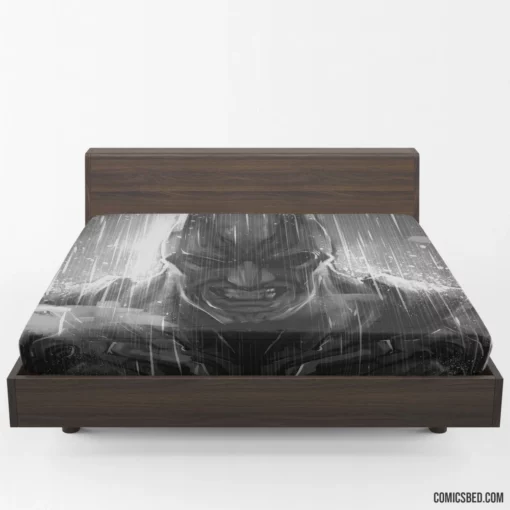 Crisis in Gotham Batman vs. Universe Comic Fitted Sheet