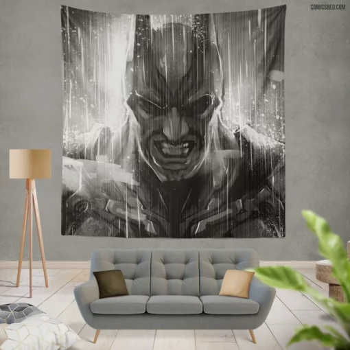 Crisis in Gotham Batman vs. Universe Comic Wall Tapestry