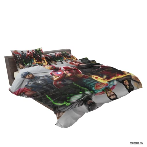 Crossover Avengers vs. Justice League Comic Bedding Set 2