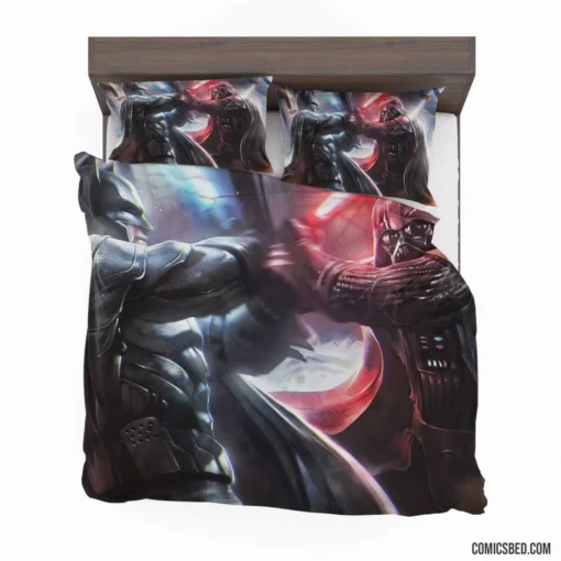 Crossover Batman Darth Vader Epic Duo Comic Bedding Set 1