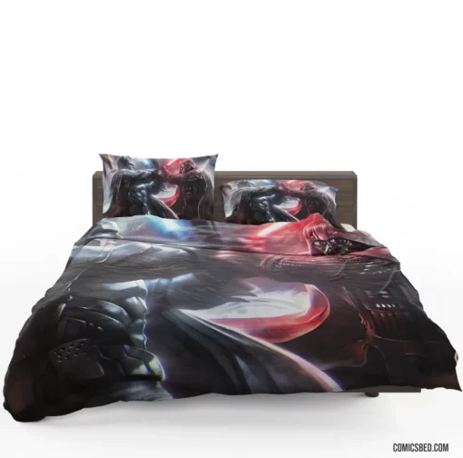 Crossover Batman Darth Vader Epic Duo Comic Bedding Set