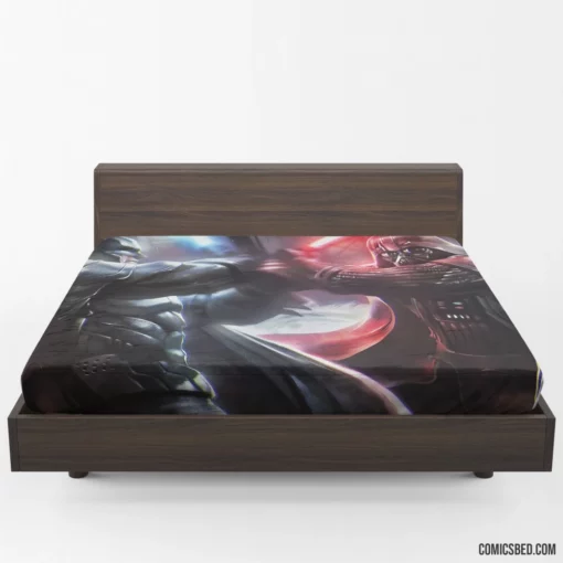 Crossover Batman Darth Vader Epic Duo Comic Fitted Sheet