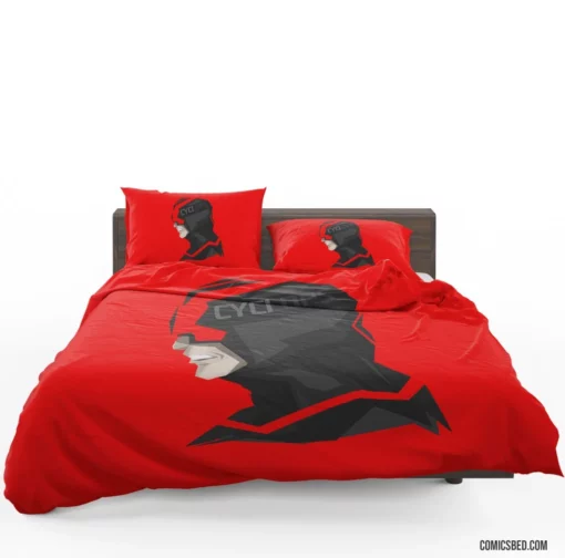 Cyclops Unleashed Marvel Optic Blaster Comic Bedding Set