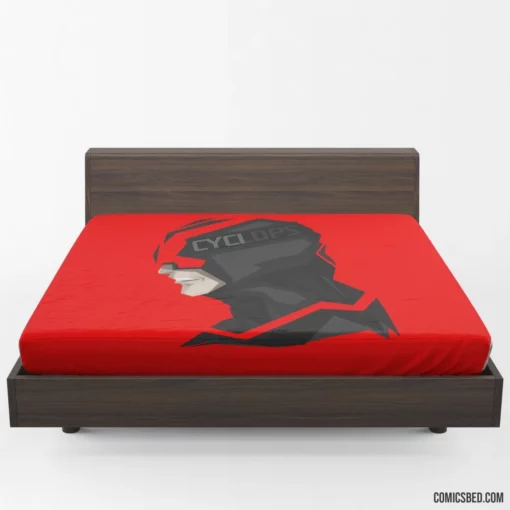 Cyclops Unleashed Marvel Optic Blaster Comic Fitted Sheet