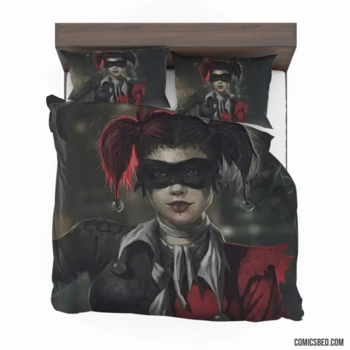 DC Blonde Jester Harley Quinn Chronicles Comic Bedding Set 1