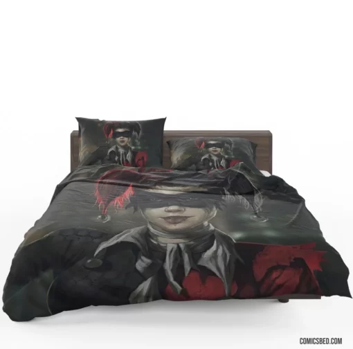 DC Blonde Jester Harley Quinn Chronicles Comic Bedding Set