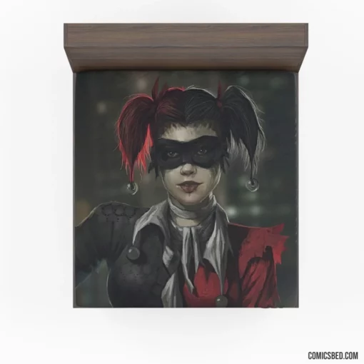 DC Blonde Jester Harley Quinn Chronicles Comic Fitted Sheet 1
