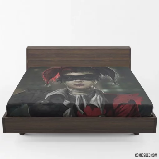 DC Blonde Jester Harley Quinn Chronicles Comic Fitted Sheet