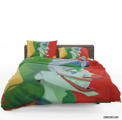 DC Clown Prince Joker Chronicles Comic Bedding Set