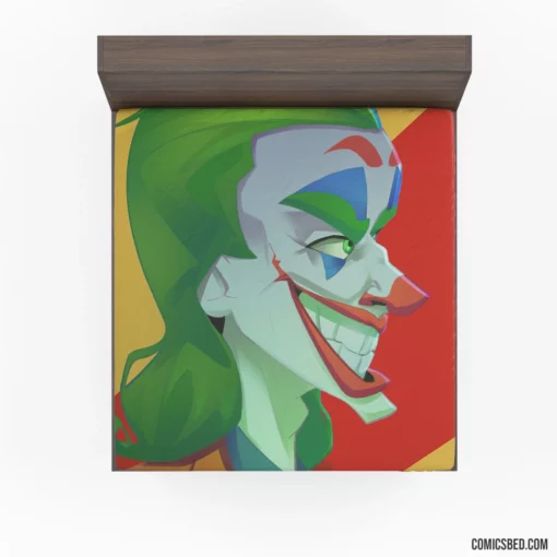 DC Clown Prince Joker Chronicles Comic Fitted Sheet 1