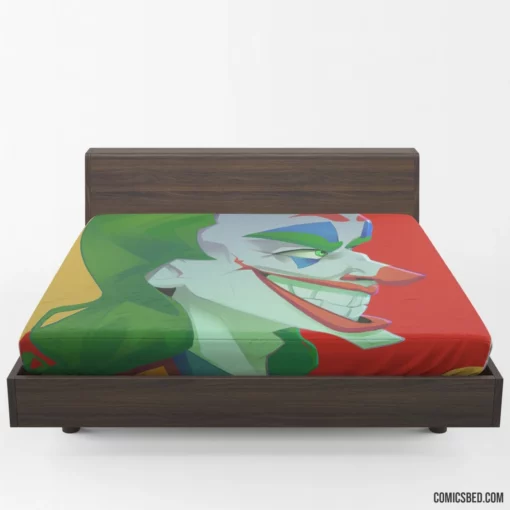 DC Clown Prince Joker Chronicles Comic Fitted Sheet