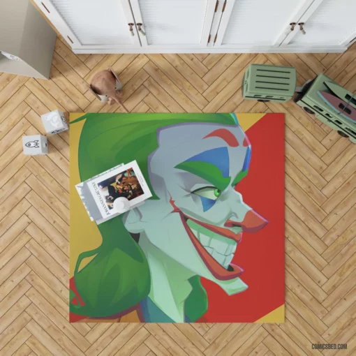 DC Clown Prince Joker Chronicles Comic Rug