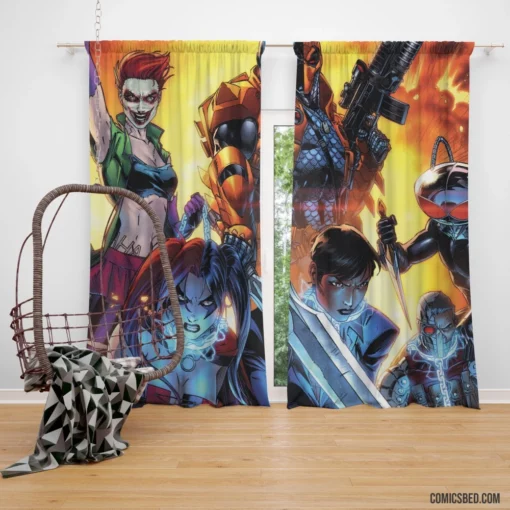 DC Comics Suicide Squad Villain Alliance Curtain