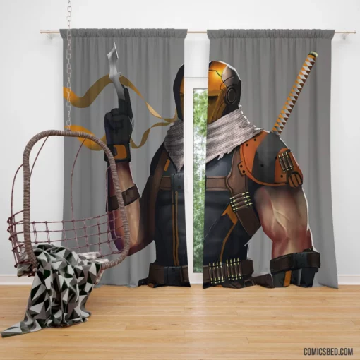 DC Deathstroke Mercenary Legacy Comic Curtain