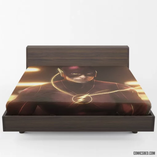 DC Flash Barry Allen Chronicles Unleashed Comic Fitted Sheet