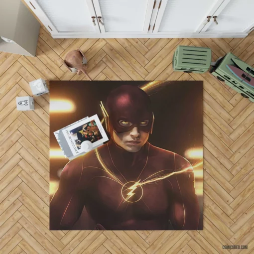 DC Flash Barry Allen Chronicles Unleashed Comic Rug