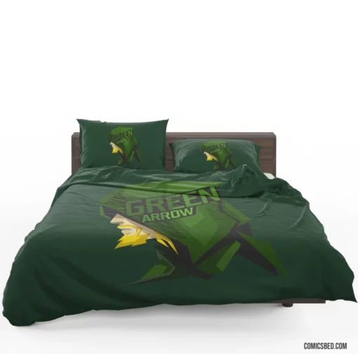 DC Green Archer Arrow Chronicles Comic Bedding Set