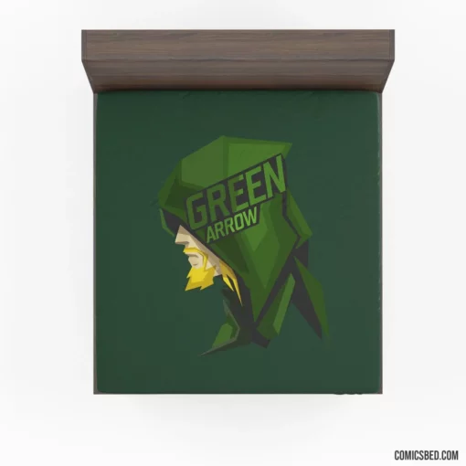 DC Green Archer Arrow Chronicles Comic Fitted Sheet 1