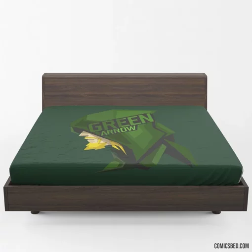 DC Green Archer Arrow Chronicles Comic Fitted Sheet