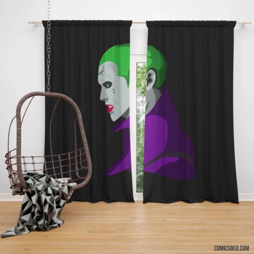 DC Joker Chronicles Mysterious Villain Comic Curtain