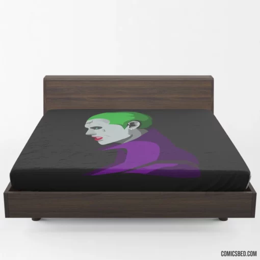 DC Joker Chronicles Mysterious Villain Comic Fitted Sheet