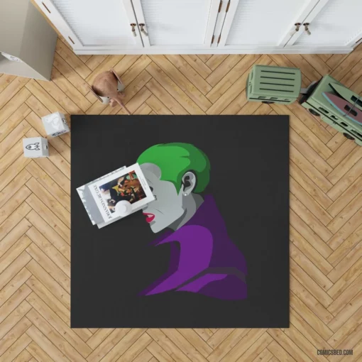 DC Joker Chronicles Mysterious Villain Comic Rug