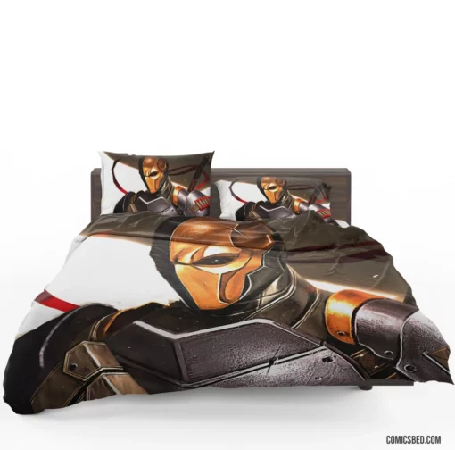 DC Lethal Assassin Deathstroke Unleashed Comic Bedding Set