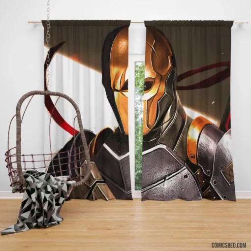 DC Lethal Assassin Deathstroke Unleashed Comic Curtain