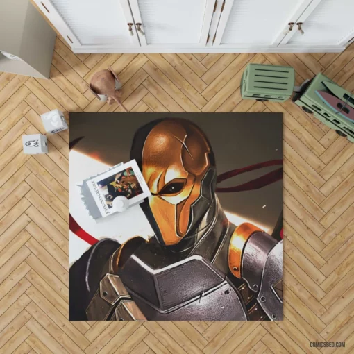 DC Lethal Assassin Deathstroke Unleashed Comic Rug