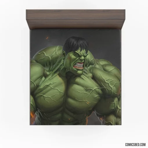 DC Rampaging Goliath Hulk Chronicles Comic Fitted Sheet 1