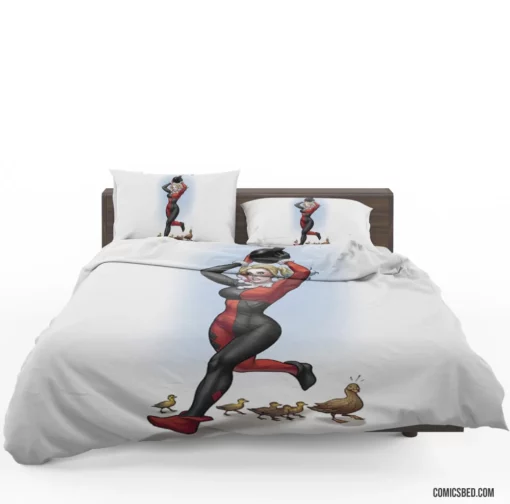 DC Rebellious Jester Harley Quinn Chronicles Comic Bedding Set