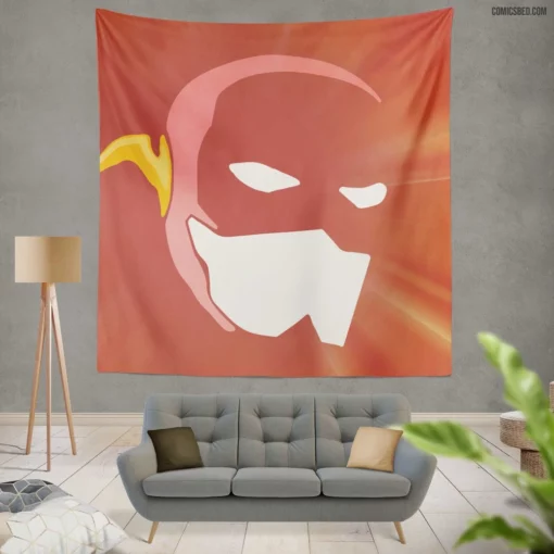 DC Speedster Saga Flash Chronicles Comic Wall Tapestry