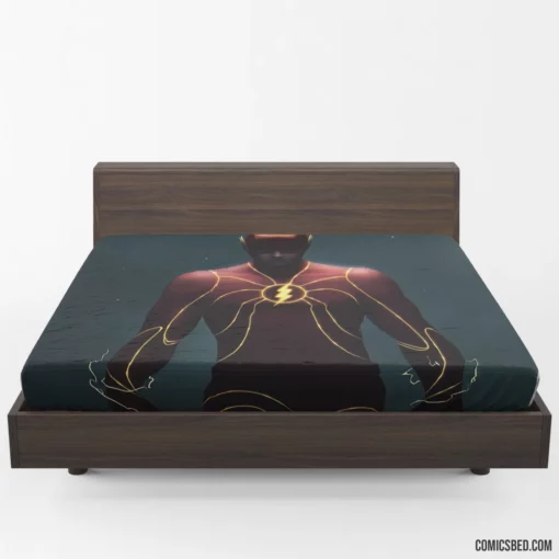 DC Speedster Unleashed Flash Chronicles Comic Fitted Sheet