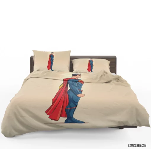 DC Superman Heroic Adventures Await Comic Bedding Set