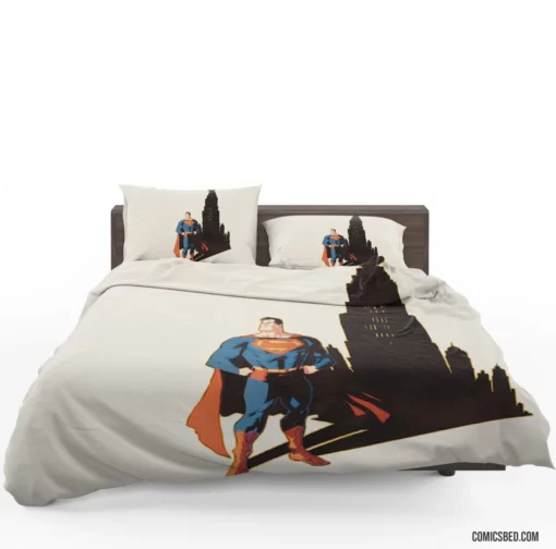 DC Superman Heroic Exploits Continue Comic Bedding Set