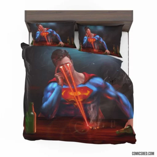 DC Superman Iconic Heroic Adventures Comic Bedding Set 1