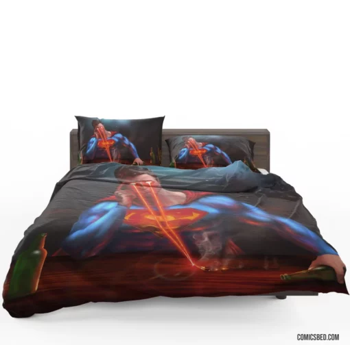 DC Superman Iconic Heroic Adventures Comic Bedding Set