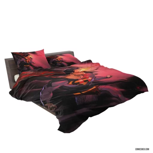 DC Superman Iconic Heroic Saga Comic Bedding Set 2