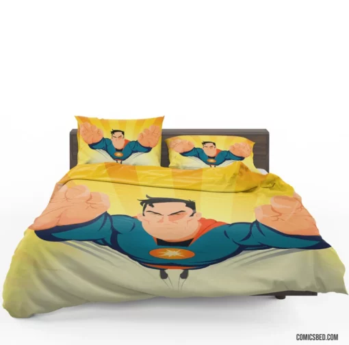 DC Superman Timeless Heroic Feats Comic Bedding Set