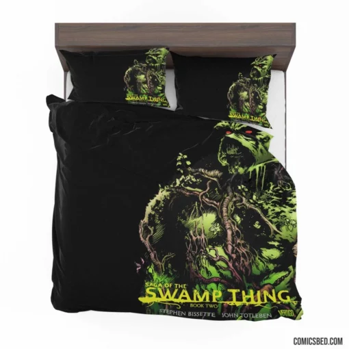 DC Swamp Thing Eerie Adventures Comic Bedding Set 1