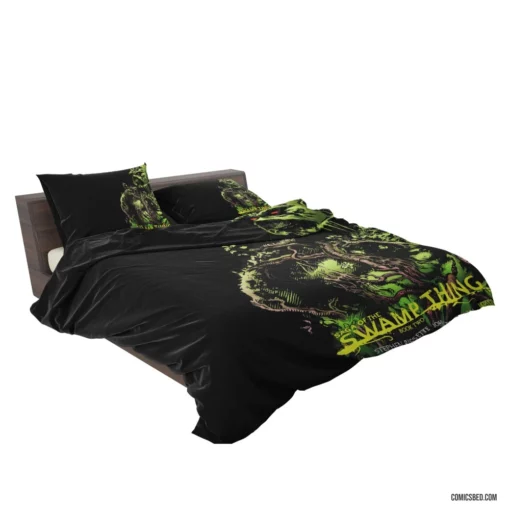 DC Swamp Thing Eerie Adventures Comic Bedding Set 2