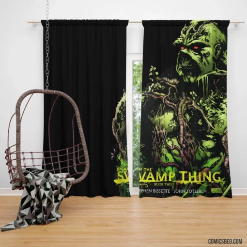 DC Swamp Thing Eerie Adventures Comic Curtain