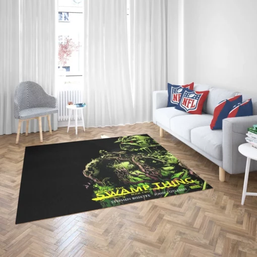 DC Swamp Thing Eerie Adventures Comic Rug 2