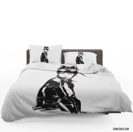 DC Tempting Catwoman Femme Fatale Comic Bedding Set