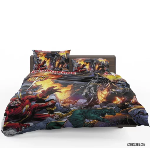 DC Universe Heroes Assemble Comic Bedding Set