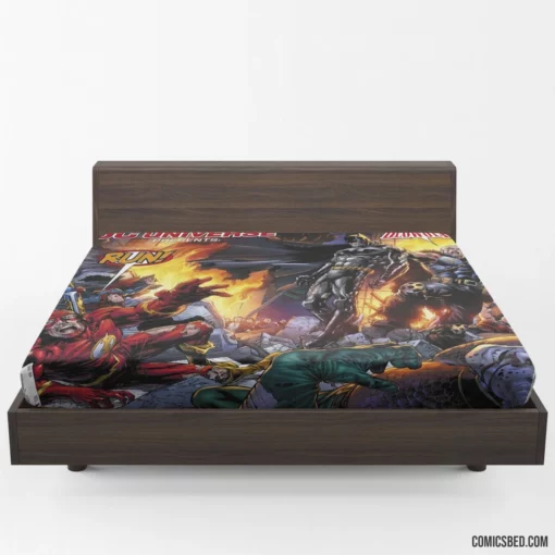 DC Universe Heroes Assemble Comic Fitted Sheet