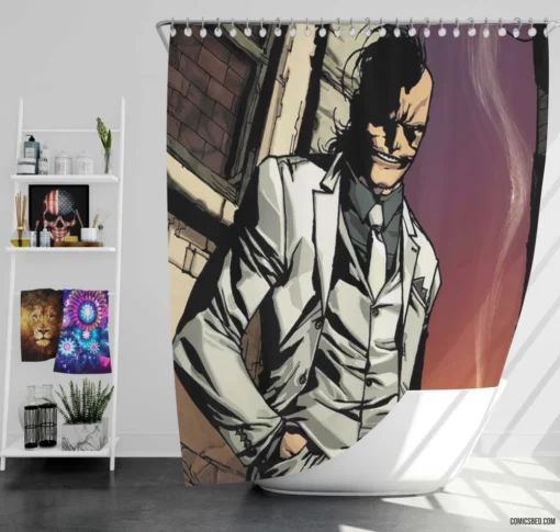 Daken Dark Wolverine Odyssey Comic Shower Curtain